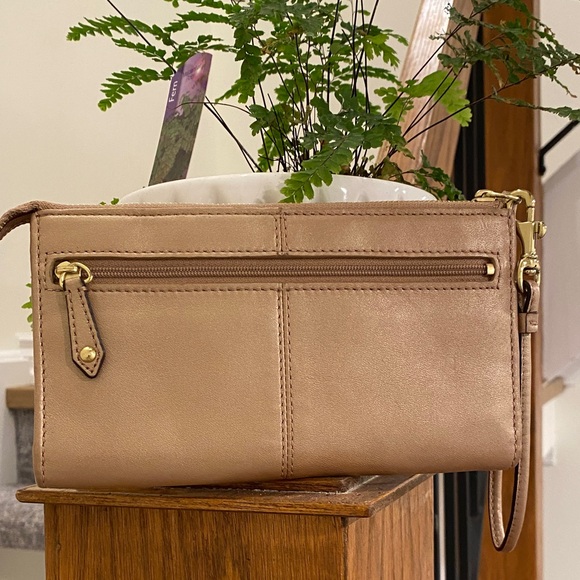 Coach Beige Wristlet Clutch - Picture 7 of 7